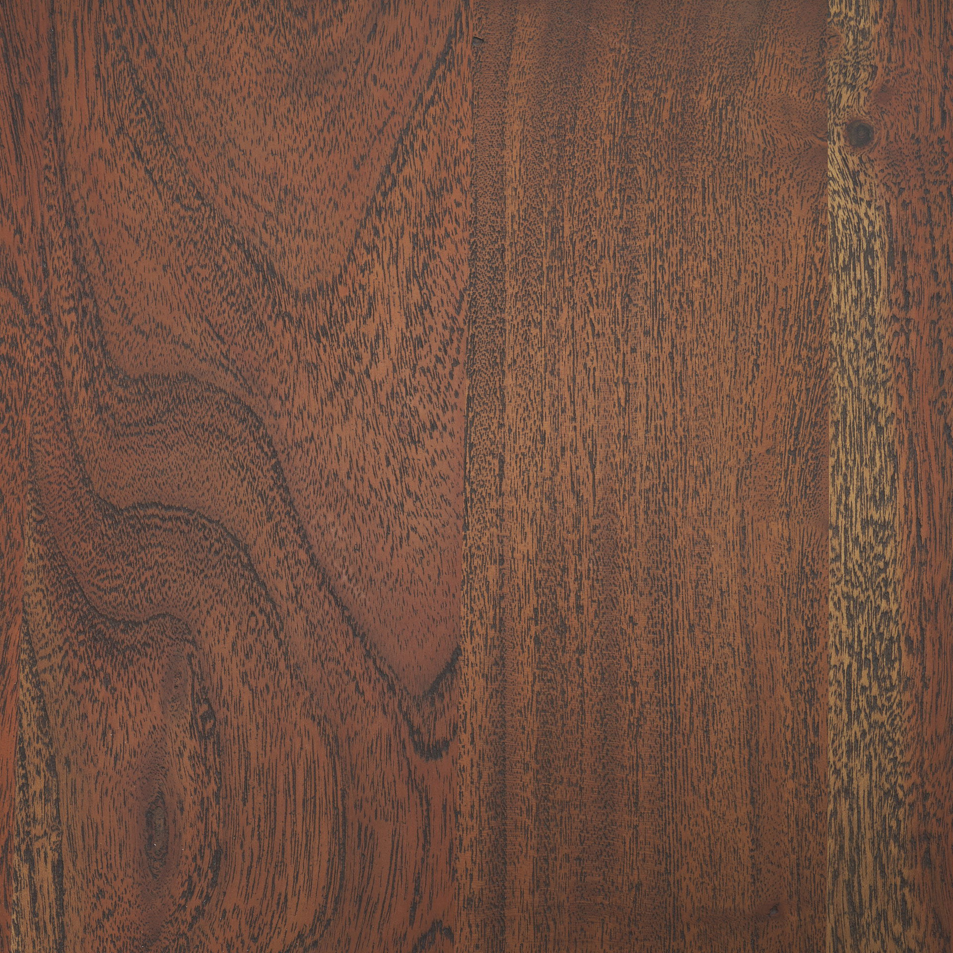 Sonel Pedestal Medium Dark Brown Acacia Wood Foyer Table, Side & End Table by Mercana, 32" length x 32" width x 30" height View 3