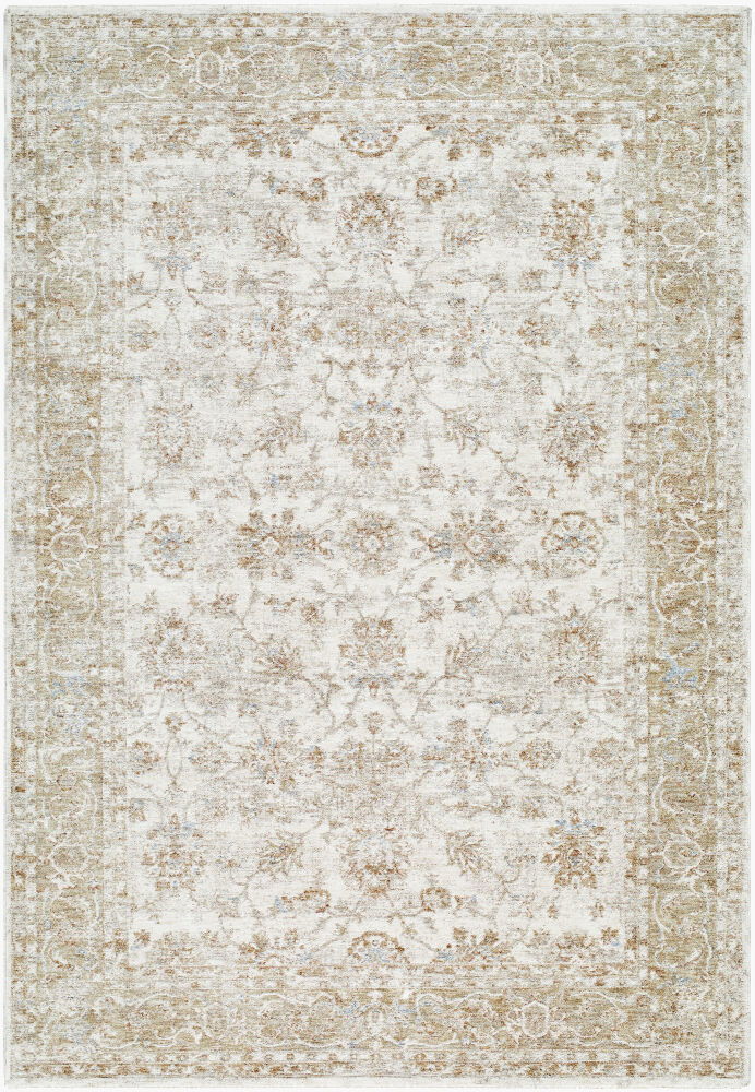 Da Vinci Machine Woven Rug, by Surya, 1'3.75" length x 1'3.75" width