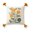 Rifle Paper Co. x Loloi No Name Pillow, Decorative Pillow, 18" length x 18" width thumbnail 1