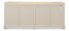 Antique Whitewash Sideboard  4 Door thumbnail 1