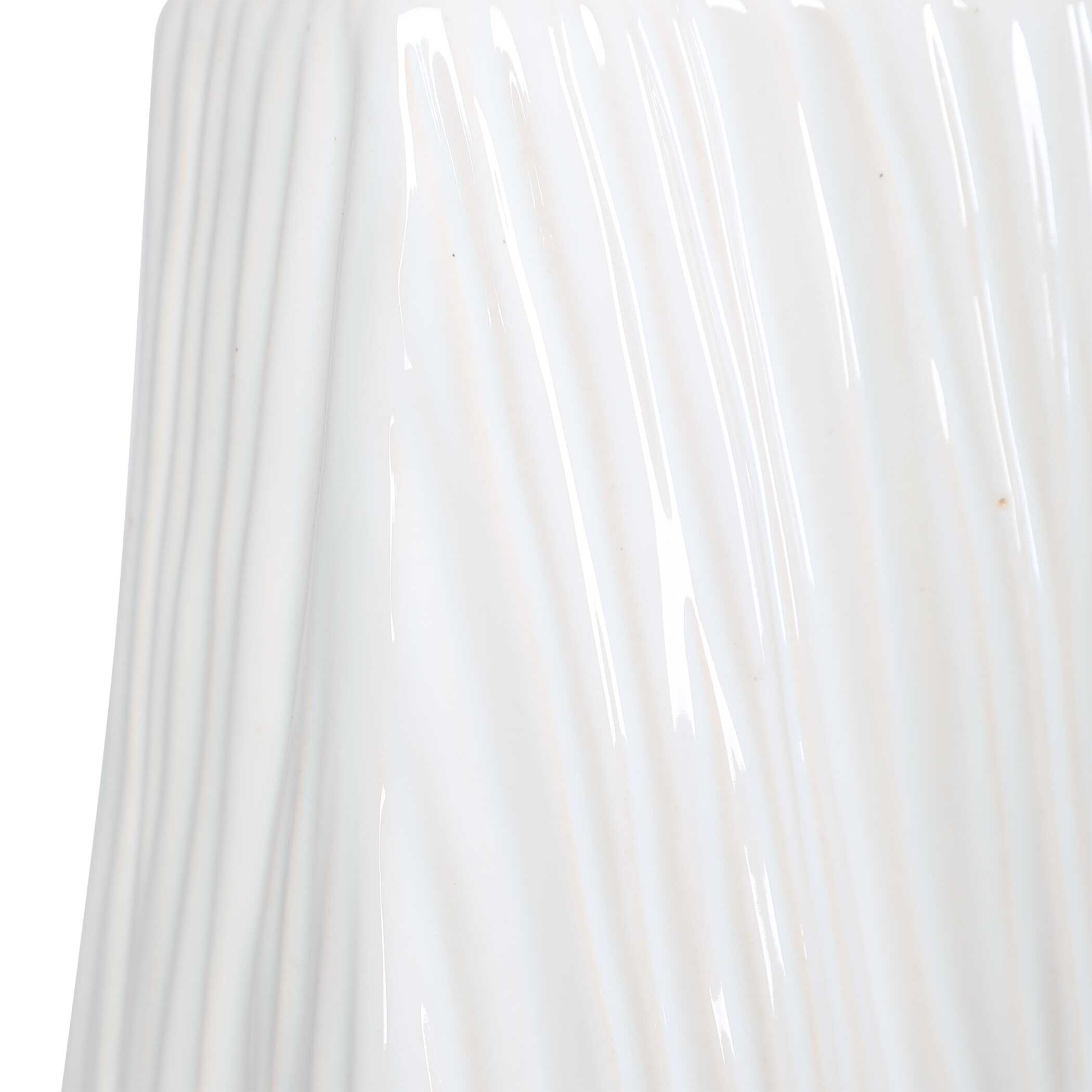 Sycamore White Table Lamp large image 
