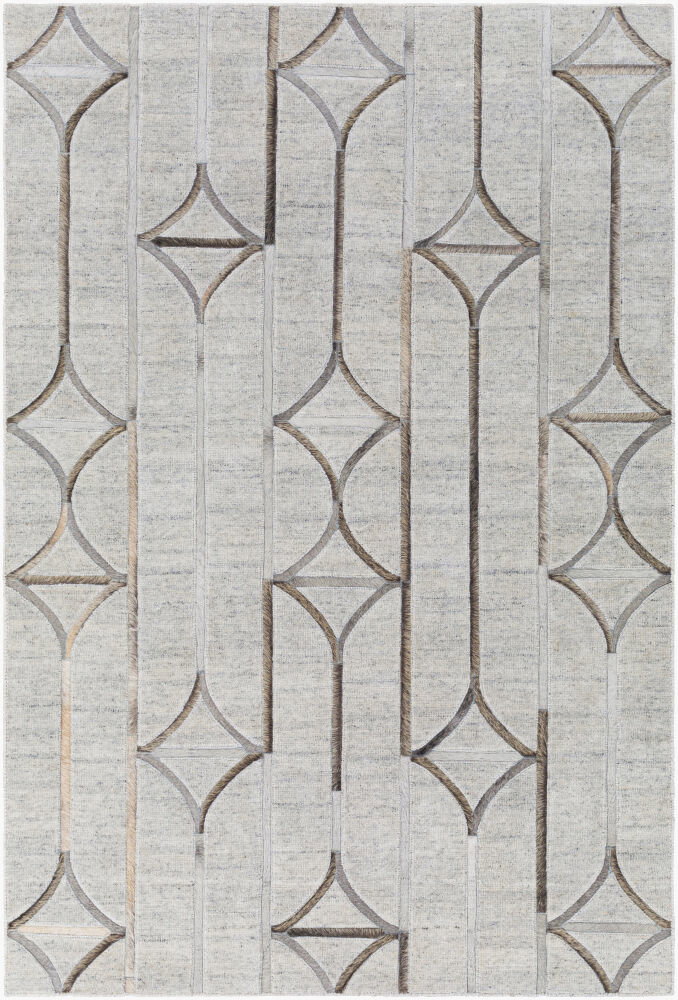 Eloquent Handmade Rug, by Surya, 1'6" length x 1'6" width