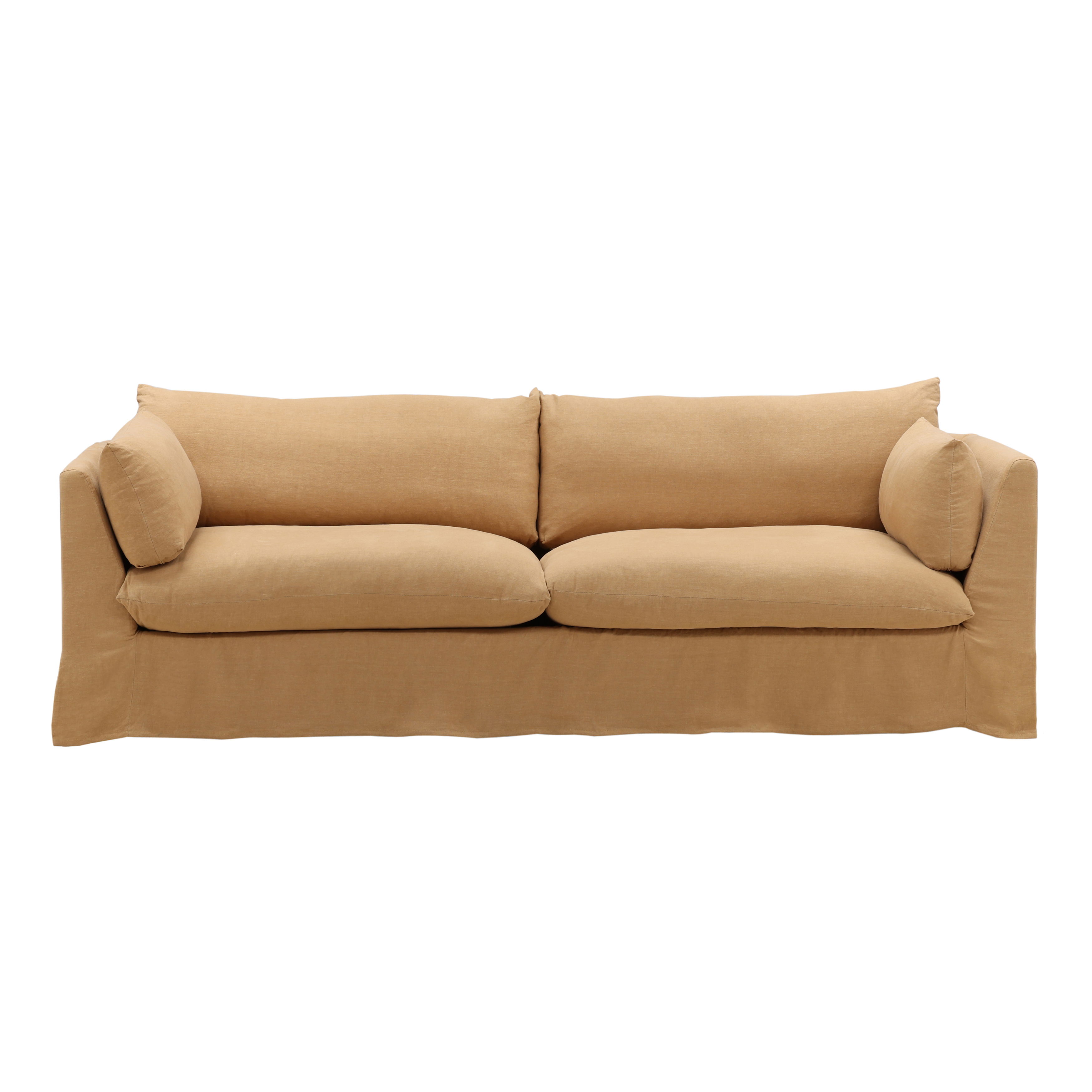 Otis Sofa Frame, Sofas & Sectional by Dovetail, 98.4" width x 28.35" height x 38.97" depth View 2