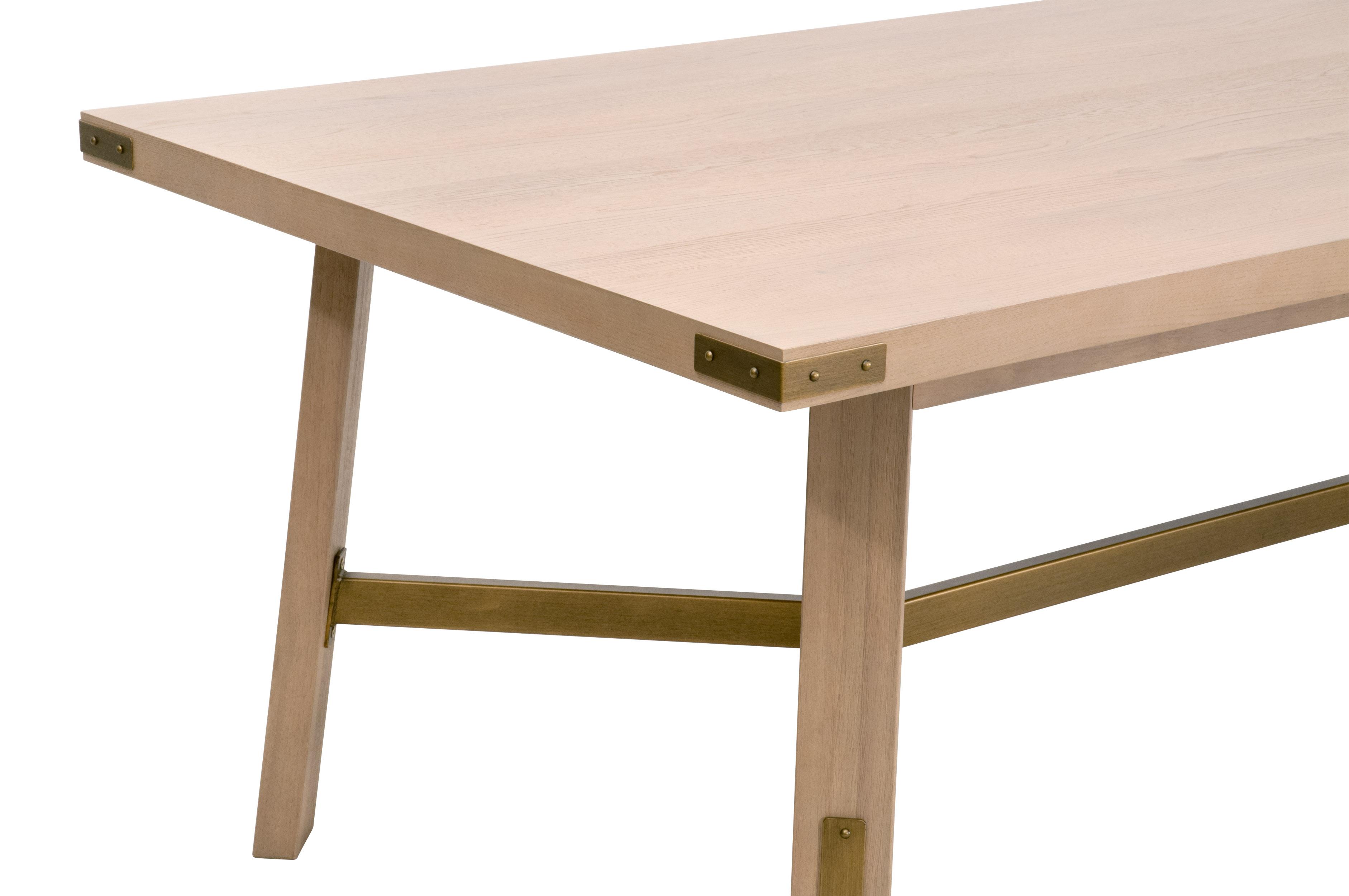 Klein Dining Table, by Essentials for Living, 90.25" width x 29.75" height x 40.75" depth View 6