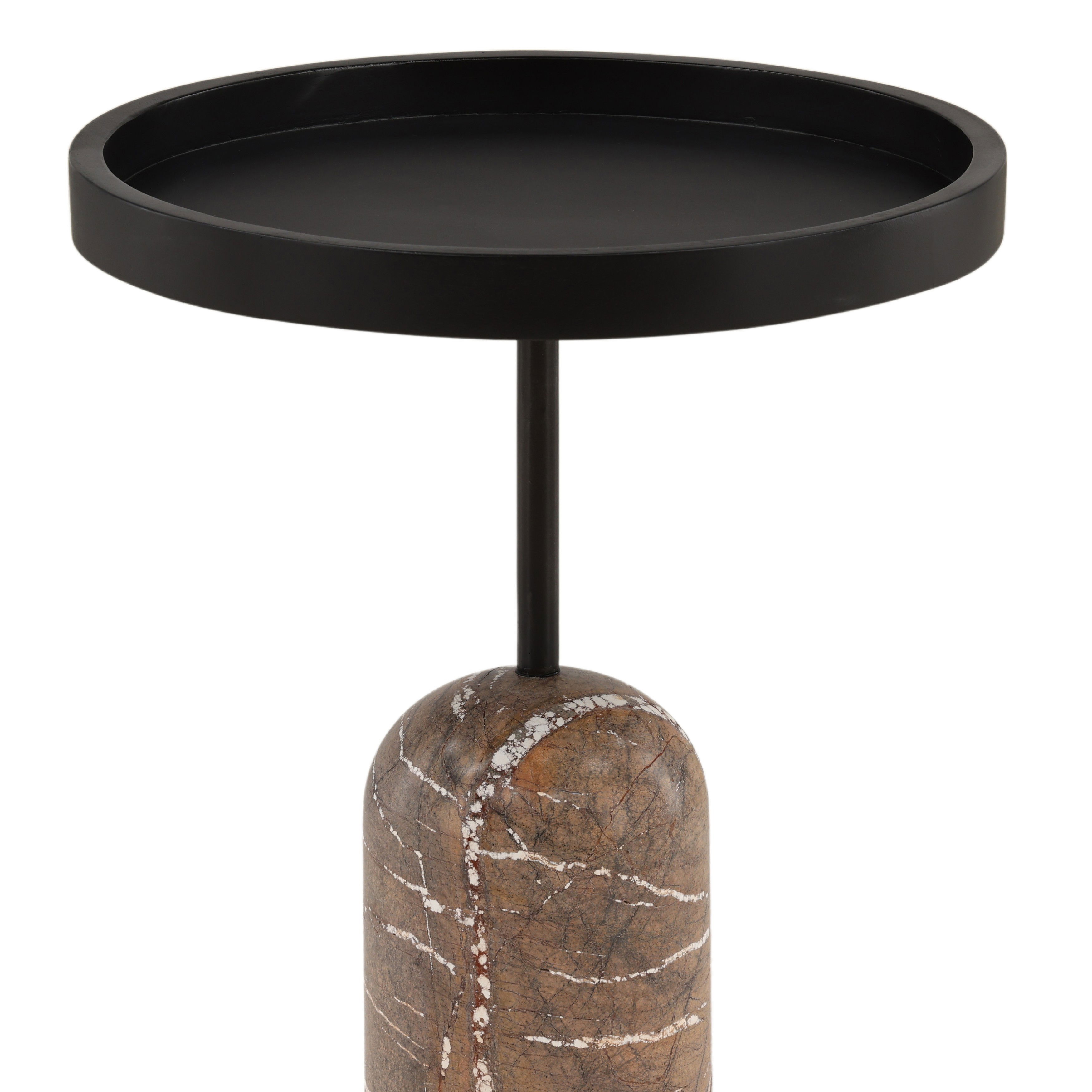 Saul End Table Brown large image 