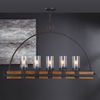 Atwood 5 Light Rustic Linear Chandelier thumbnail 1