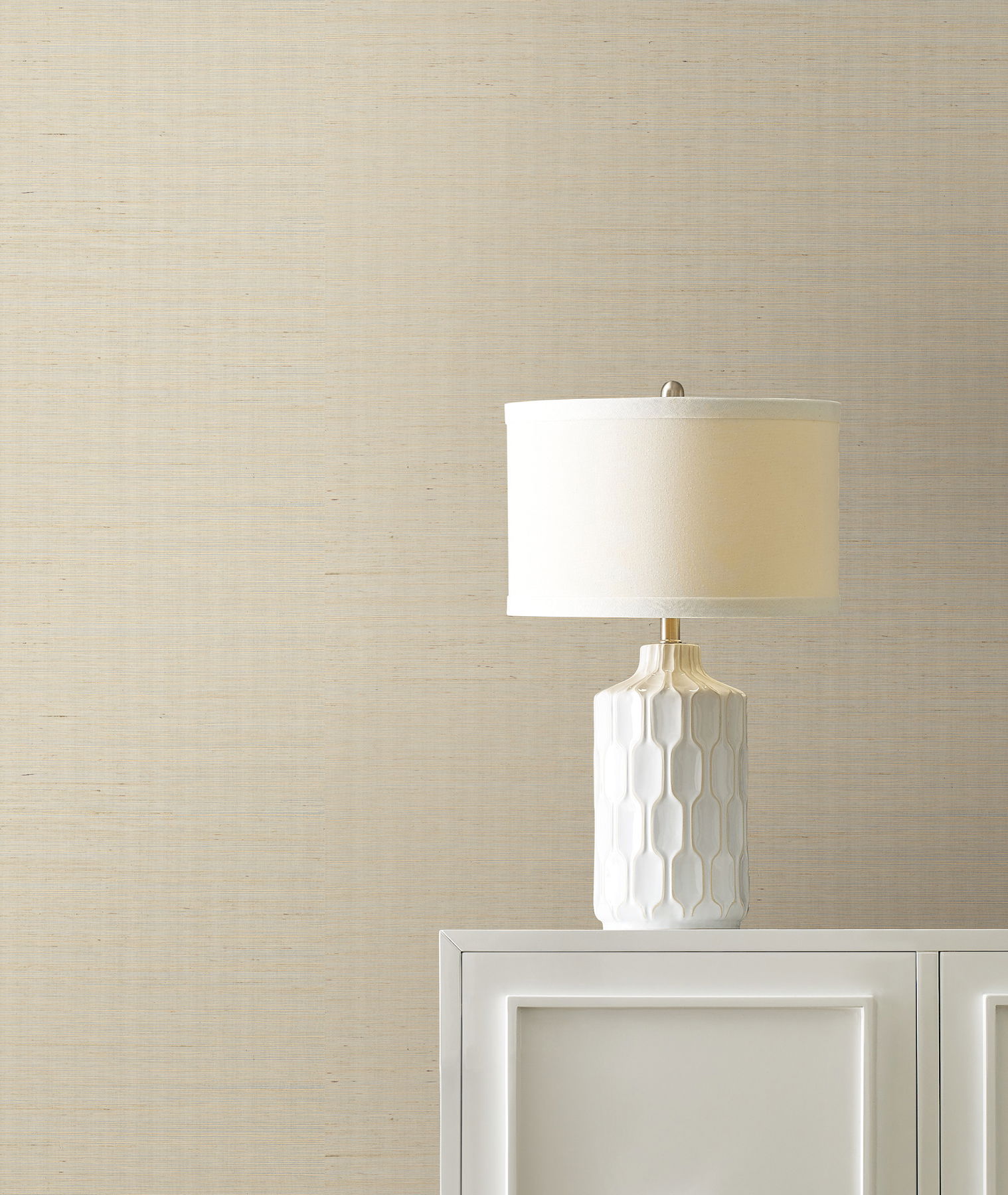 Maguey Sisal Silver Wallpaper large image 