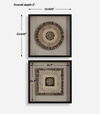 Intertwine Knit Paper Shadow Box, S/2 thumbnail 2