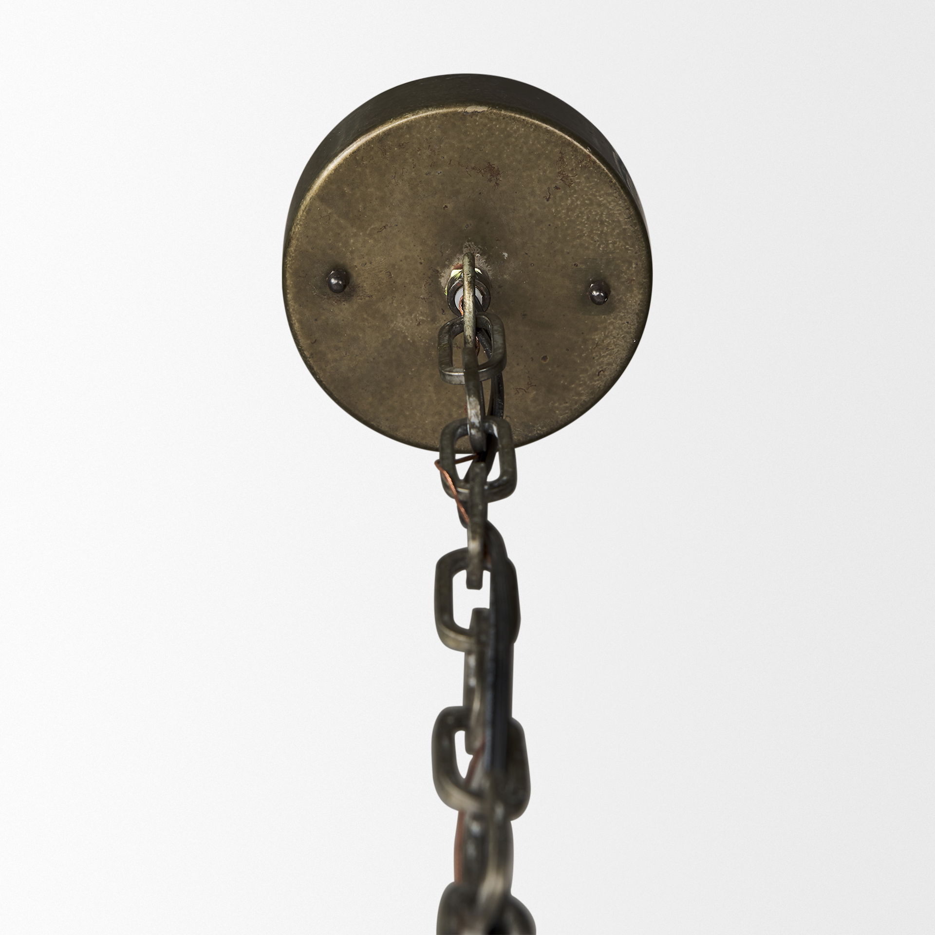 Kiley Warm Wood Basket Lantern Pendant Light, by Mercana, 15.75" length x 15.75" width x 37.2" height View 4