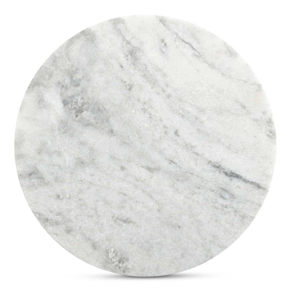 Evelyn Accent Table Ashen Grey Matrix Marble, Side & End Table by Moe's Home, 20" width x 20" height x 20" depth View 4