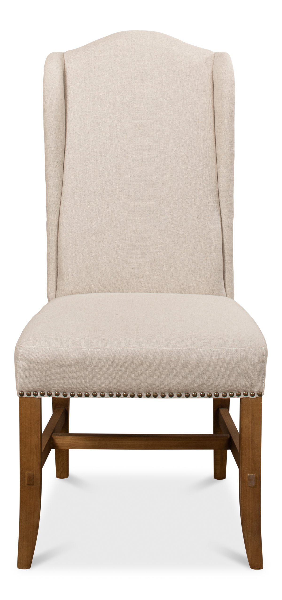 High Back Dining Chair, by Sarreid, 2'2" length x 1'9" width x 3'7" height View 2