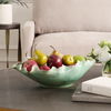 Lila Green Glass Bowl, Decorative by Uttermost, 17.25" width x 5.5" height x 12.5" depth thumbnail 2