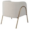 Jacobsen Off White Shearling Accent Chair 5 Jacobsen Off White Shearling Accent Chair thumbnail 5