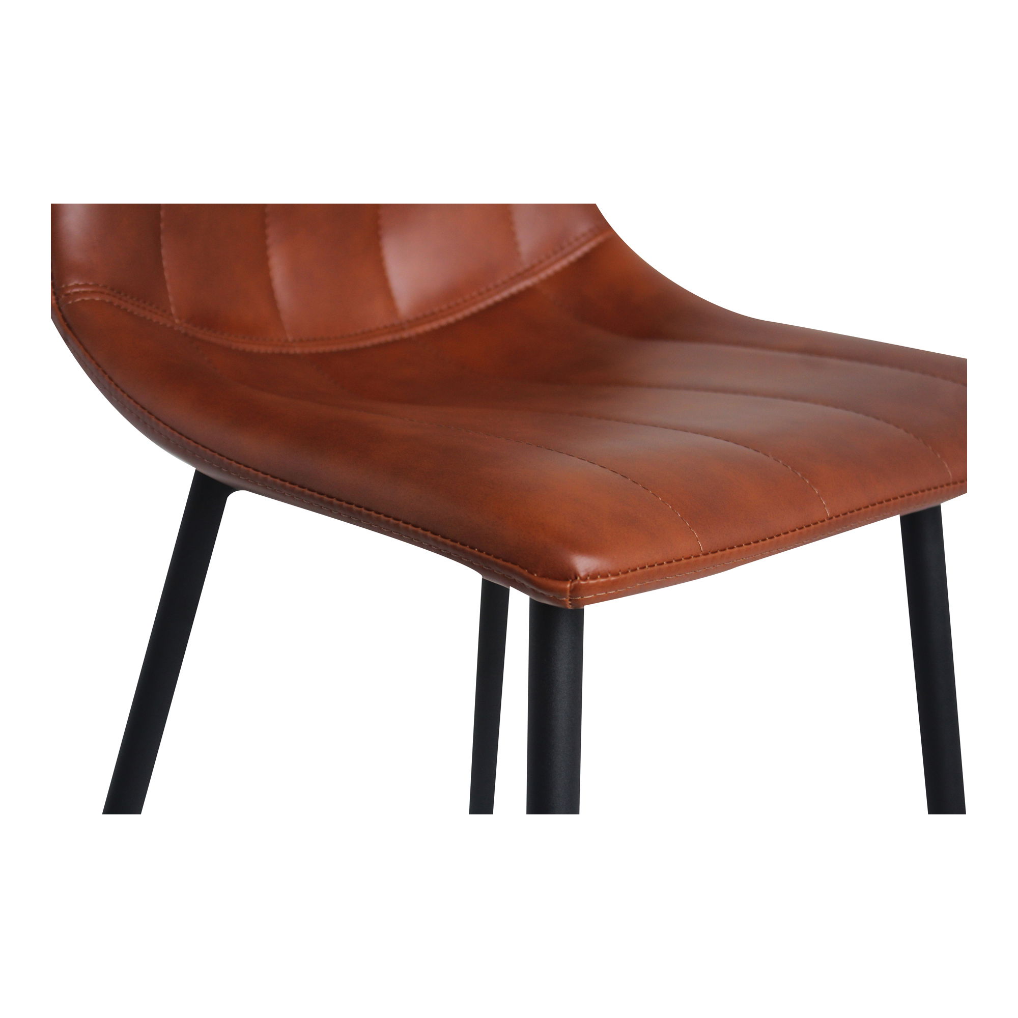 Alibi Counter Stool Brown - Set Of Two, Counter & Bar Stool by Moe's Home, 17.7" width x 37" height x 20" depth View 8