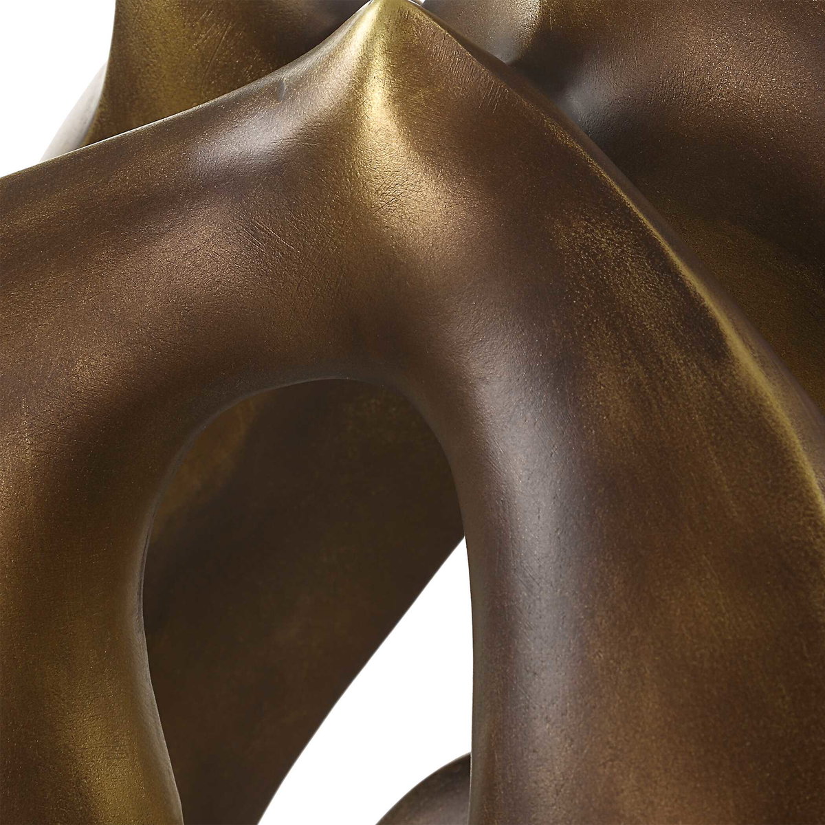 Celestial Flow Bronze Sculpture, Figurines & Statue by Uttermost, 12.75" width x 13.25" height x 10" depth View 5