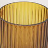 Dawn Short Amber Glass Vase thumbnail 4