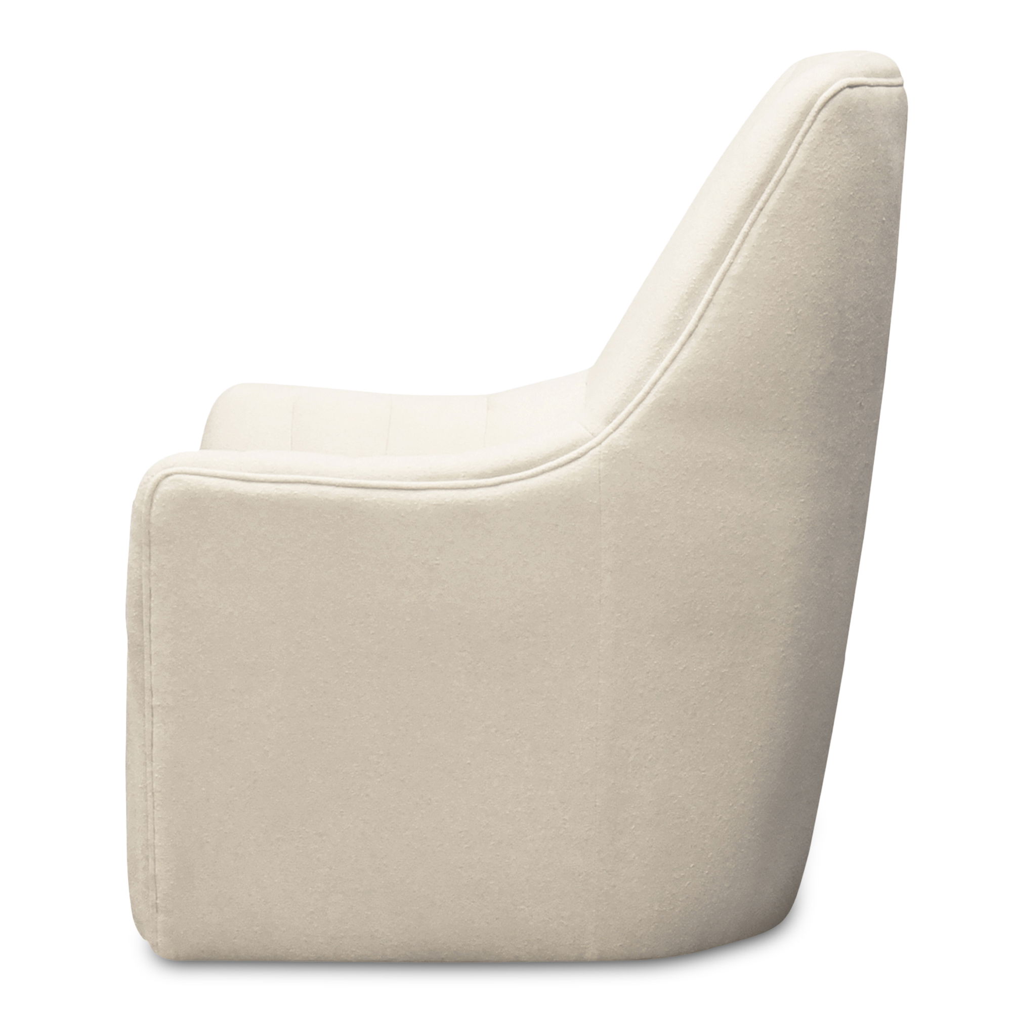 Bowie Swivel Chair White large image 