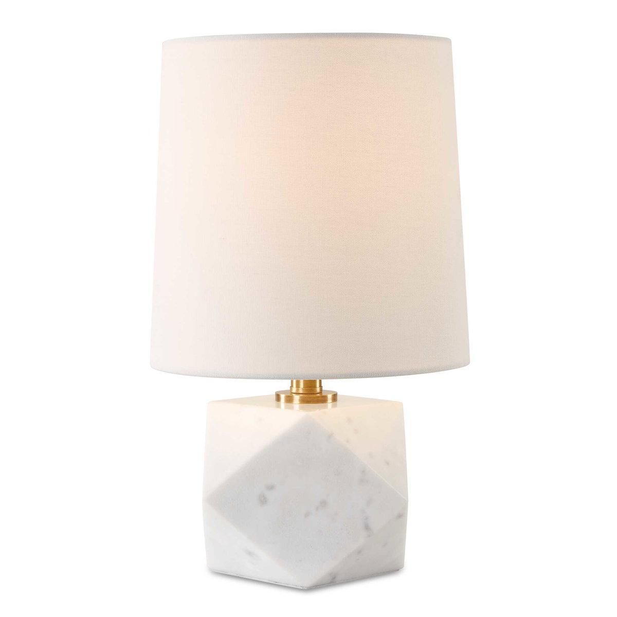 A Cut Above Table Lamp, by Uttermost, 9" width x 14.5" height x 9" depth View 1