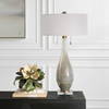 Cardoni Bronze Glass Table Lamp, by Uttermost, 18" width x 32.25" height x 18" depth thumbnail 4