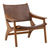 Marceline Occasional Chair Brown, Accent Chair by Dovetail, 30.5" width x 30.8" height x 32.67" depth thumbnail 1