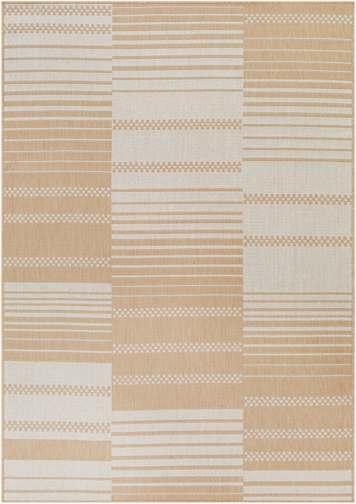 Malibu Machine Woven Rug, by Surya, 1'3.75" length x 1'3.75" width