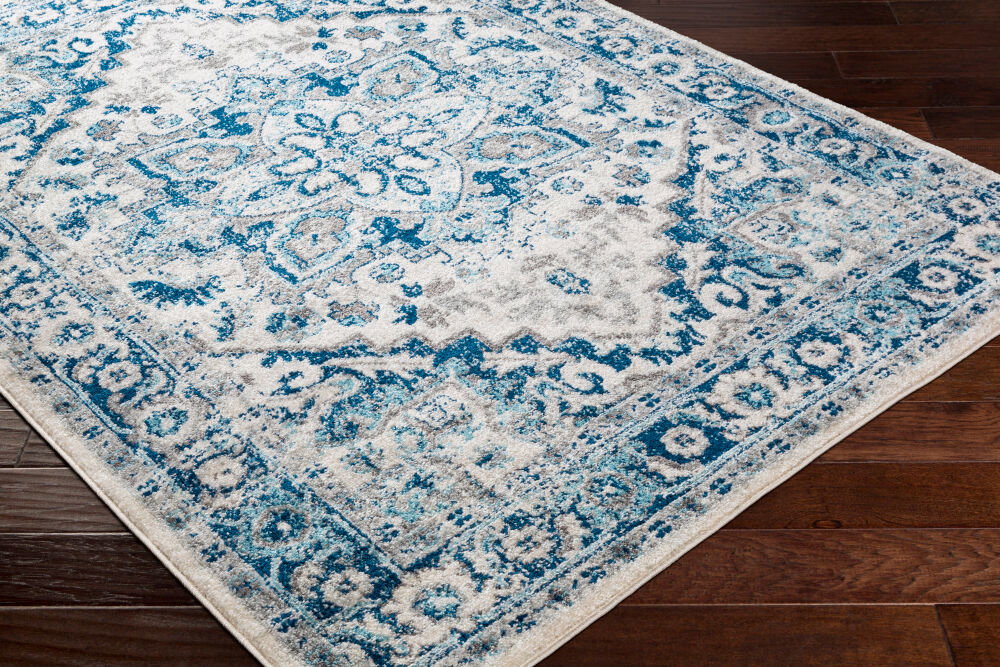 Norwich Machine Woven Rug, by Surya, 7'2.61" length x 5'2.99" width