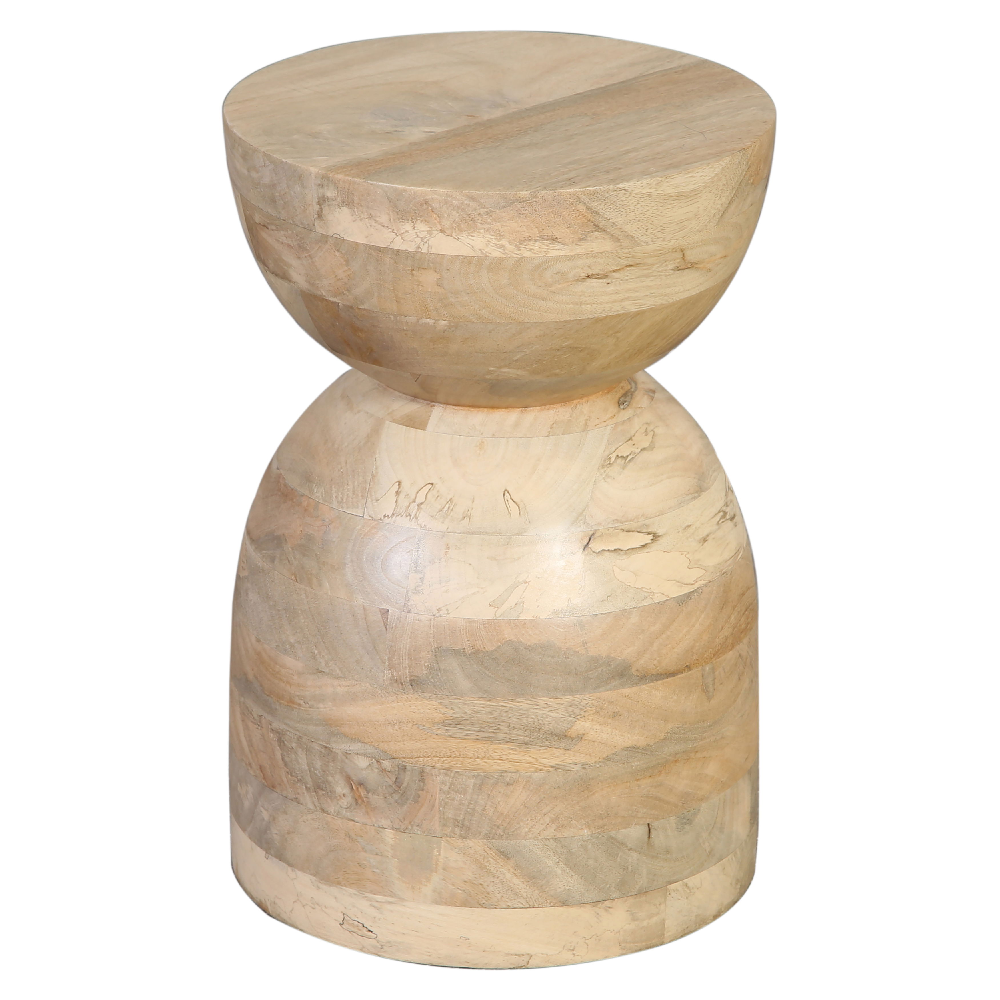 Leston Side Table, Side & End Table by Dovetail, 12" width x 18" height x 12" diameter x 12" depth View 1