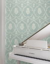 Royal Damask Jade Wallpaper thumbnail 2