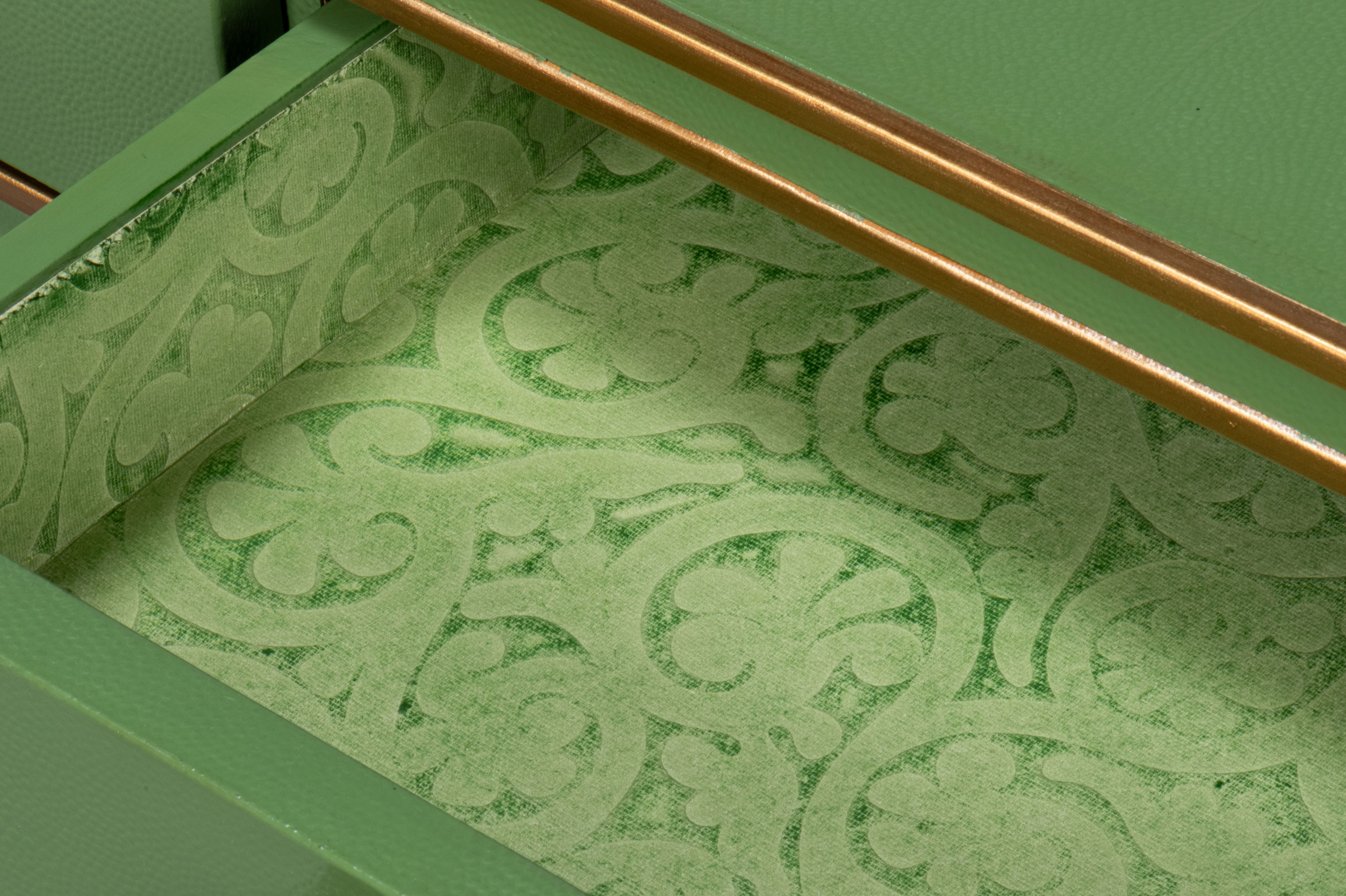 Gabriella Shagreen Desk/Table Watercress large image 
