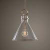 Imbuto Funnel Glass 1 Light Pendant thumbnail 1