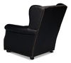 London Dry Accent Chair, Onyx Black, Seating by Sarreid, 37" length x 40" width x 40" height thumbnail 11