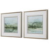 Soft Sage Abstract Landscape Prints Set/2 thumbnail 3