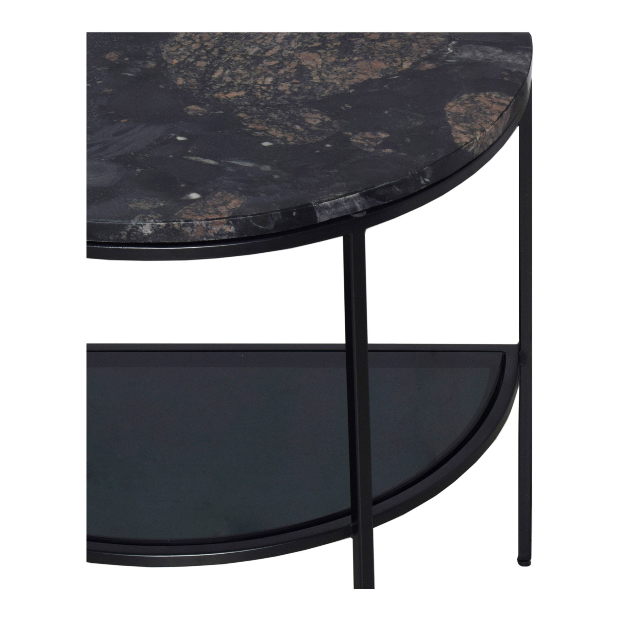 Aurora Side Table Black Marble large image 