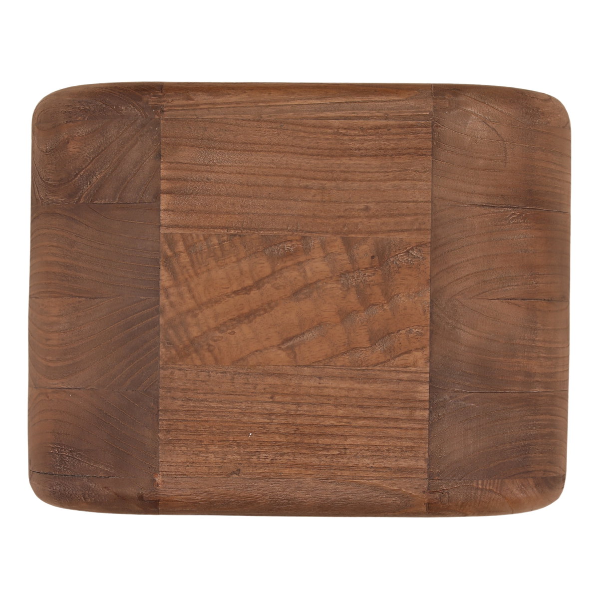 Wynne Side Table Brown, Side & End Table by Dovetail, 22" width x 22" height x 17" depth View 4