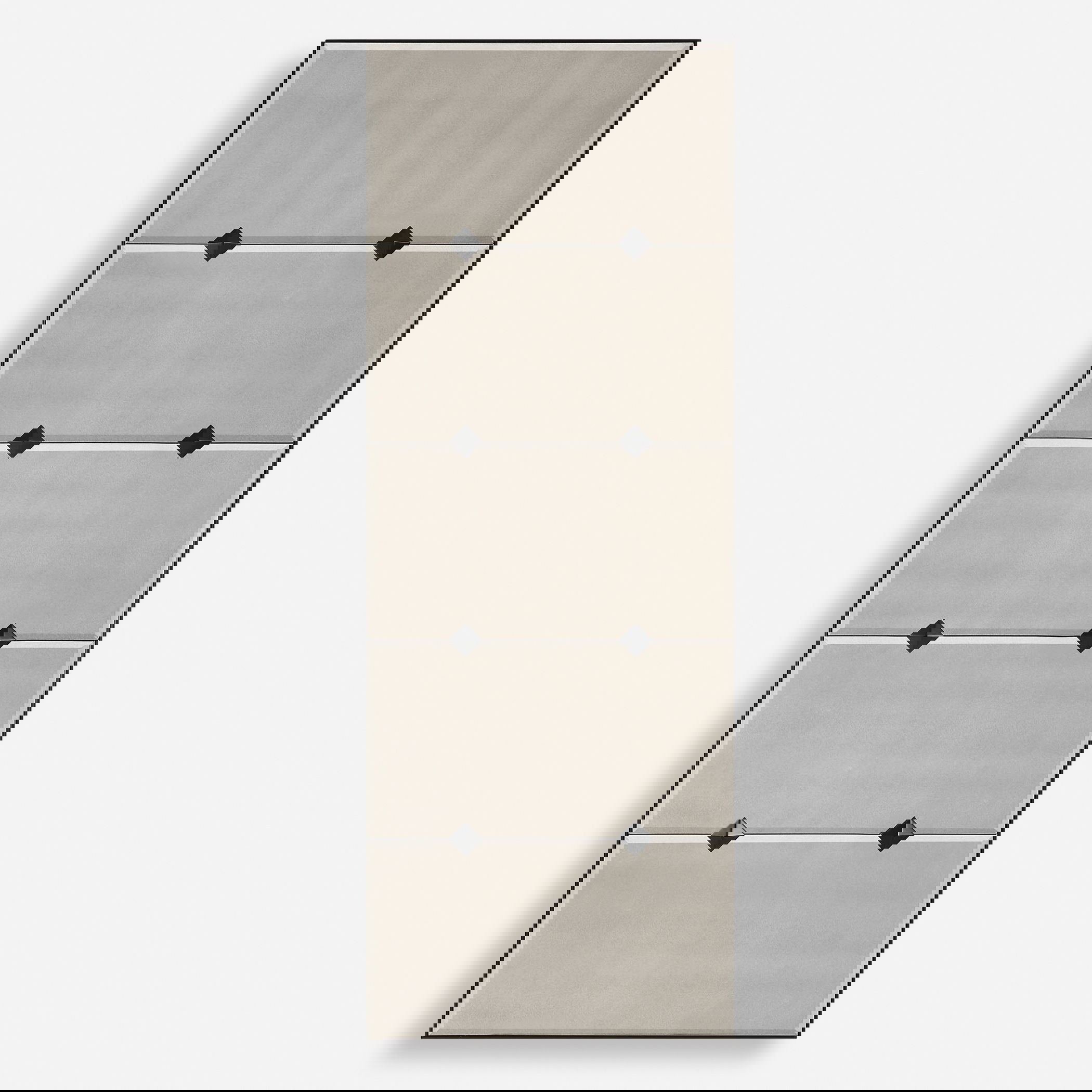 Serchio Oversized Iron Mirror, by Uttermost, 30" width x 80" height x 2" depth View 1