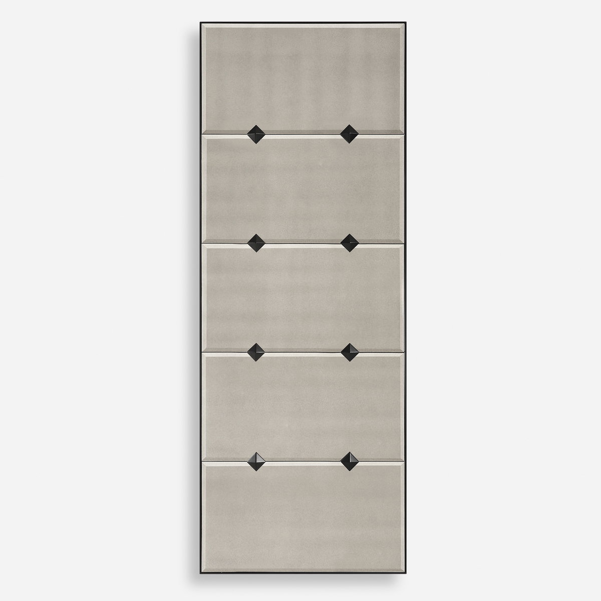 Serchio Oversized Iron Mirror, by Uttermost, 30" width x 80" height x 2" depth View 1
