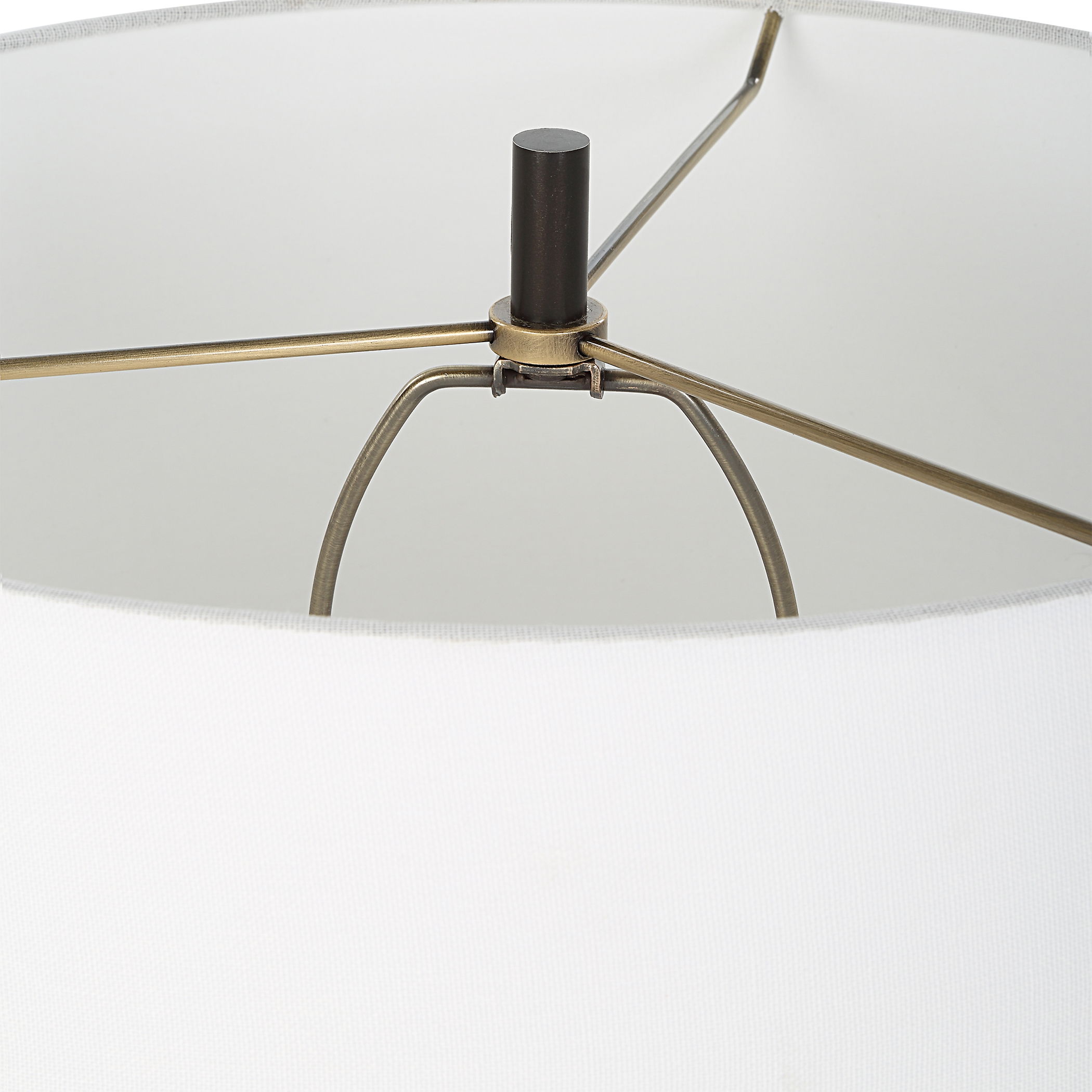 Fralin White Table Lamp large image 