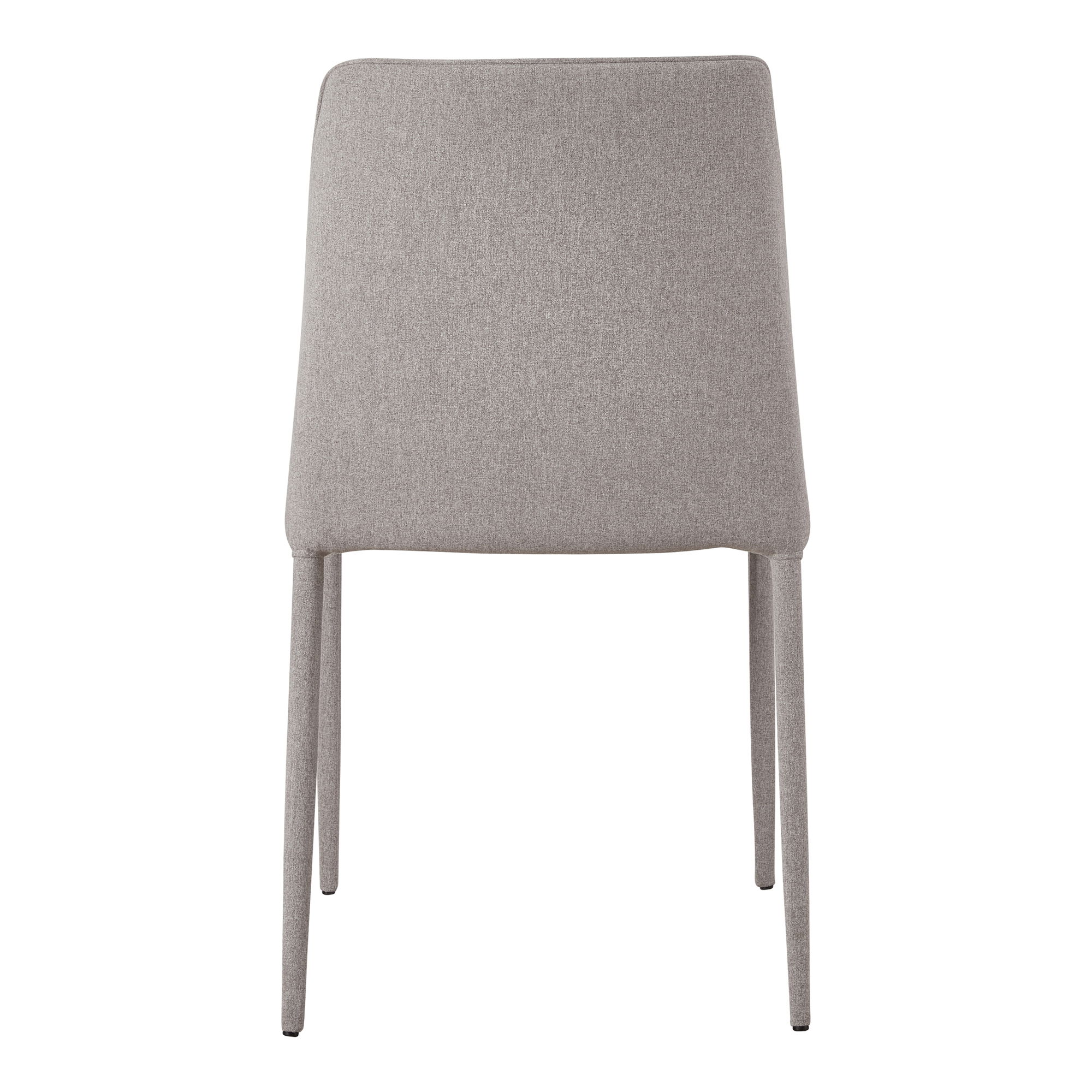 Nora Dining Chair Light Grey - Set Of Two, by Moe's Home, 17.75" width x 33.5" height x 22" depth View 7
