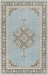 Zahra Handmade Rug, by Surya, 1'6" length x 1'6" width thumbnail