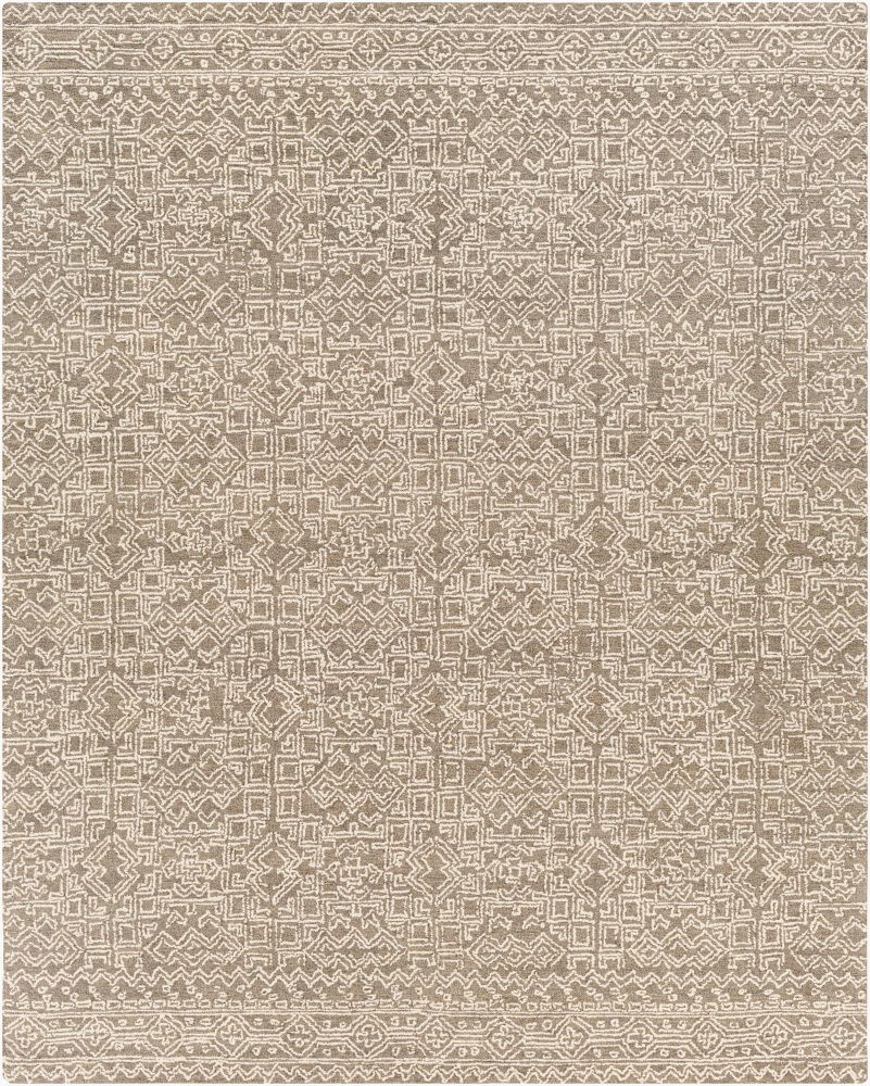 Newcastle Handmade Rug, by Surya, 1'6" length x 1'6" width