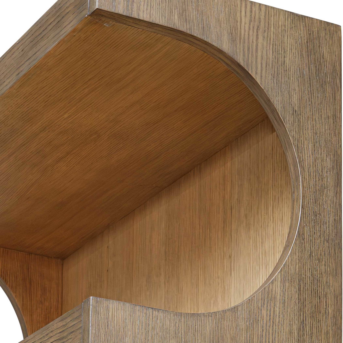Osrick Modern Etagere, Shelving & Bookcase by Uttermost, 40" width x 86" height x 17" depth View 7