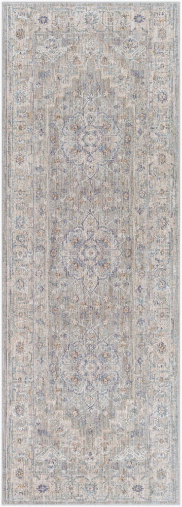 Avant Garde Machine Woven Rug, by Surya, 7'2.61" length x 2'7.5" width