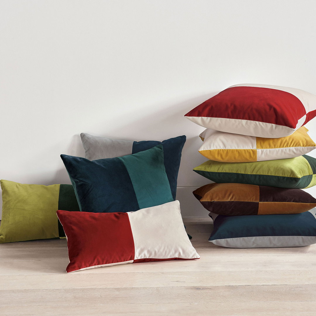 Studio 773 Lifestyle Velvet Square Pillow Cover & Insert, Decorative Pillow by Eastern Accents, 20" width x 20" height x 6" depth View 3
