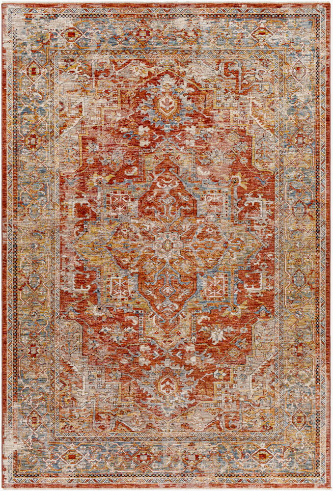 Aspendos Machine Woven Rug, by Surya, 9'6.17" length x 6'6.74" width