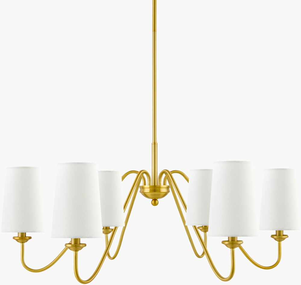 Paloma Chandelier, by Surya, 28" length x 28" width x 13" height