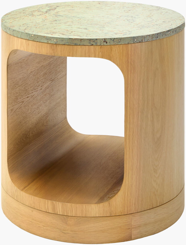 Poros End Table, Side & End Table by Surya, 20" width x 22" height
