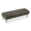 Endora Bench Charred Olive, Benche by Moe's Home, 59" width x 16.5" height x 19" depth thumbnail 4