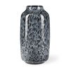Masai Medium Black Mottled Glass Vase thumbnail 0