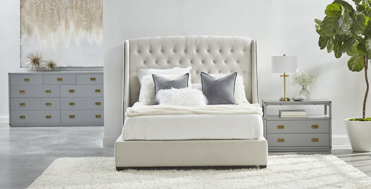 Bradley 2-Drawer Nightstand, by Essentials for Living, 35" width x 27" height x 17.75" depth View 14