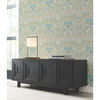 Butterly Garden Green & Blue Wallpaper thumbnail 2